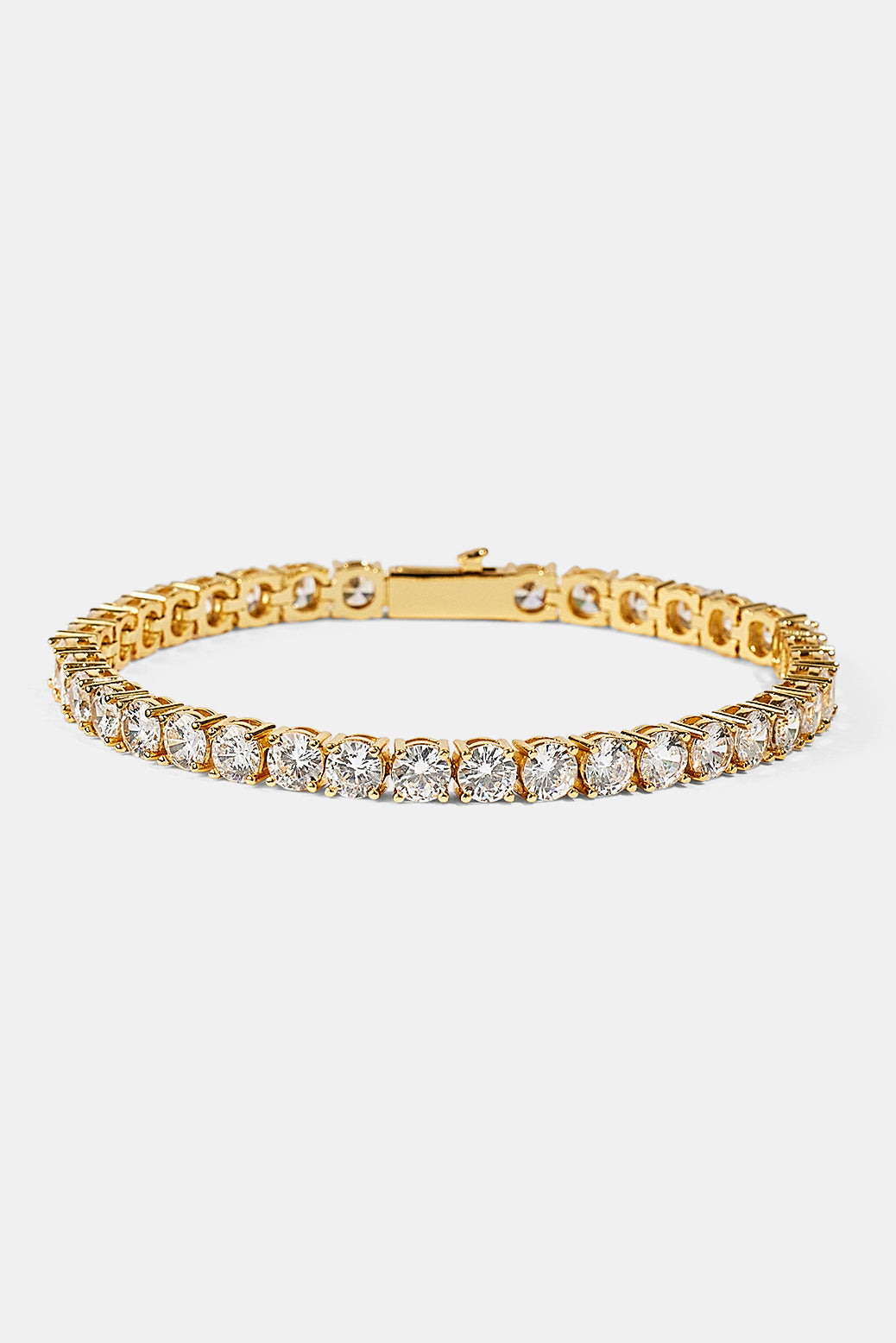 5mm Tennis Bracelet - Gold