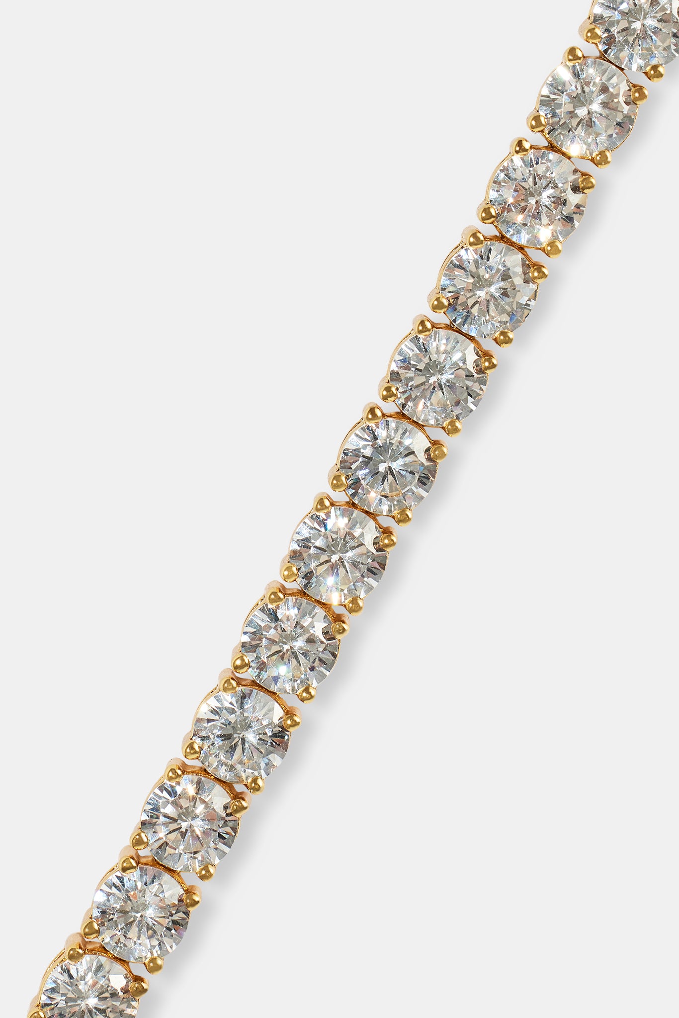 5mm Tennis Bracelet - Gold
