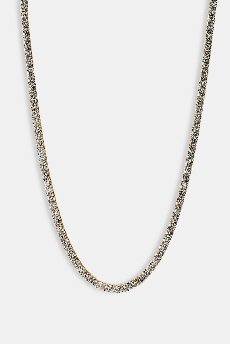5mm Tennis Chain - Gold