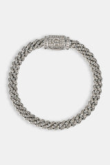 6mm Iced Cuban Bracelet