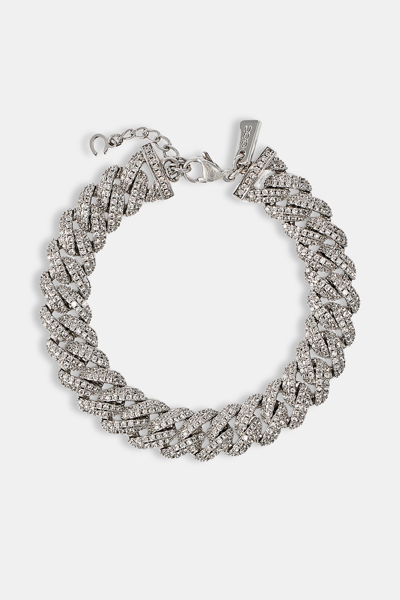 8mm Iced Cuban Bracelet