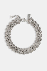 8mm Iced Cuban Bracelet