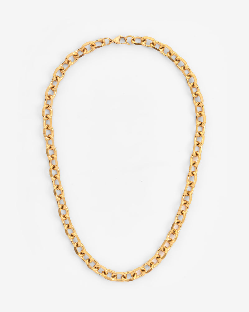10mm Hermes Link Chain - Gold