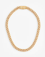 10 mm Iced Paisley Kette - Gold