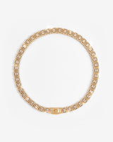 12 mm gebündelte Tenniskette – Gold