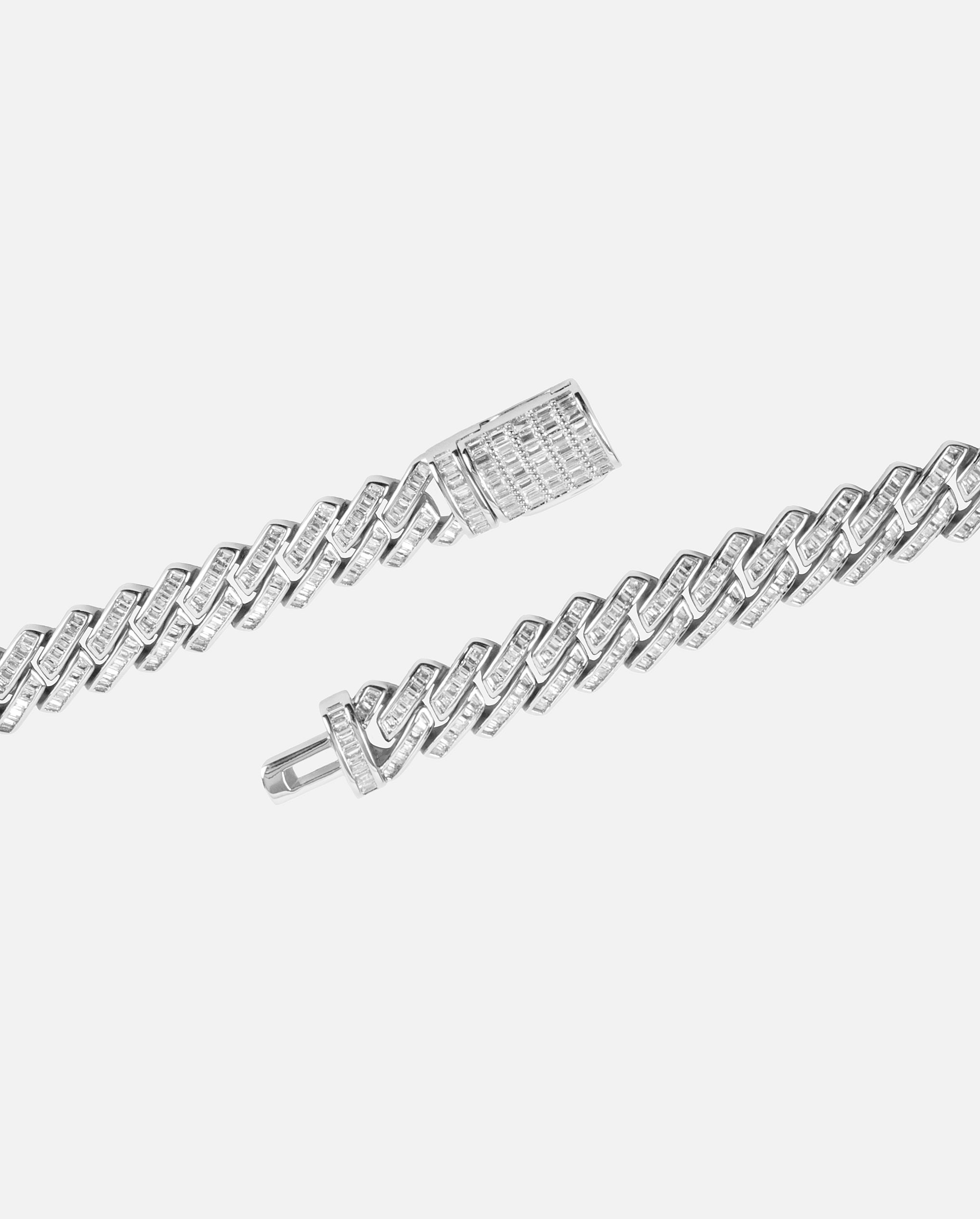 12 mm kubanische Baguette-Kette mit Zinken