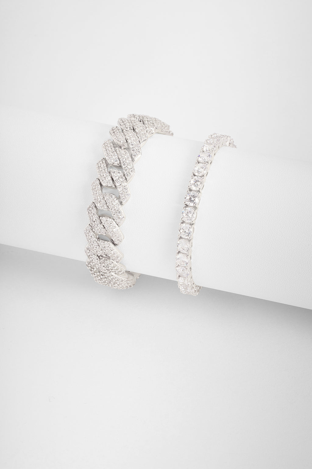 Prong Link + Tennis Bracelet Bundle