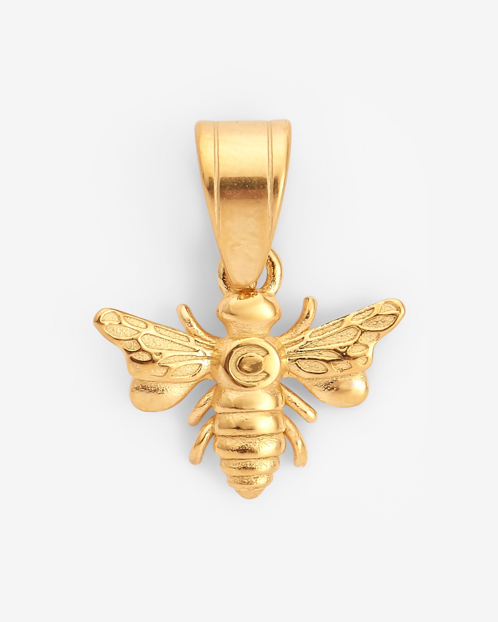 15 mm Bienen-Einzelanhänger – Gold