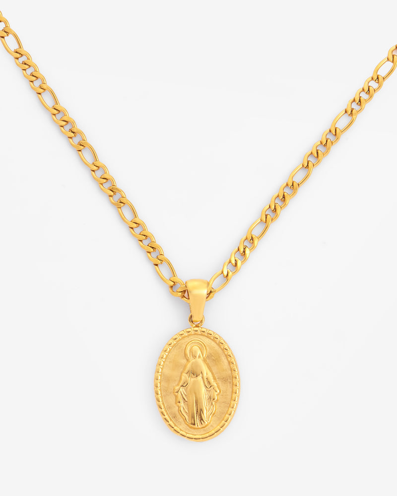 Rolled Gold St. Christopher Necklace – Lime Tree Design