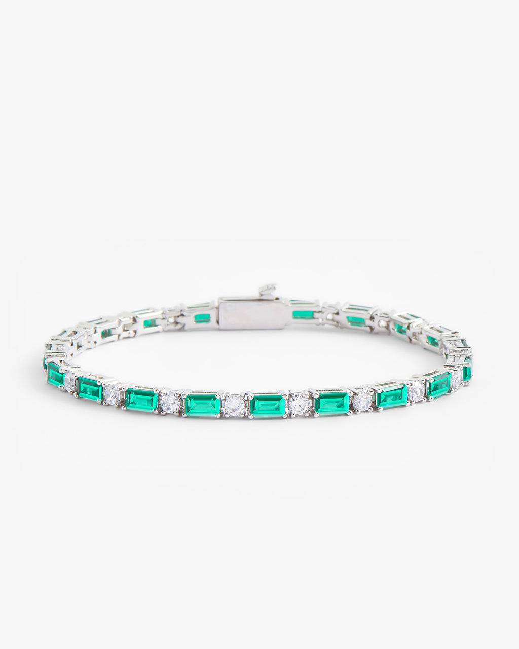 2mm Green Tennis Bracelet