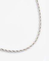 925 2mm Rope Chain - Silver