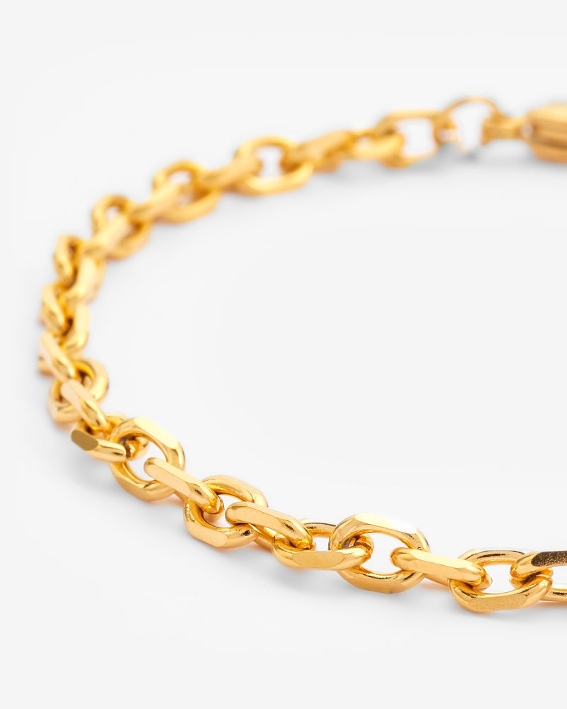 4mm Hermes Bracelet - Gold