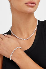 5 mm Iced Ball Chain + Armband-Paket