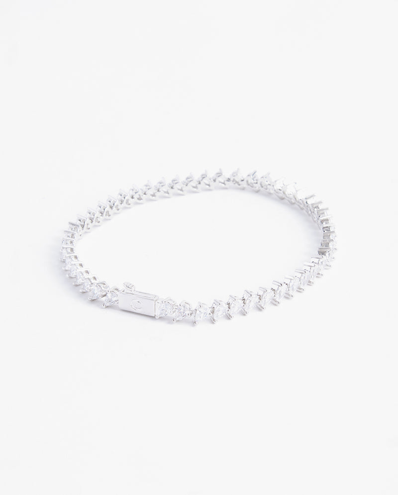 5mm Iced Pear Tennis Bracelet