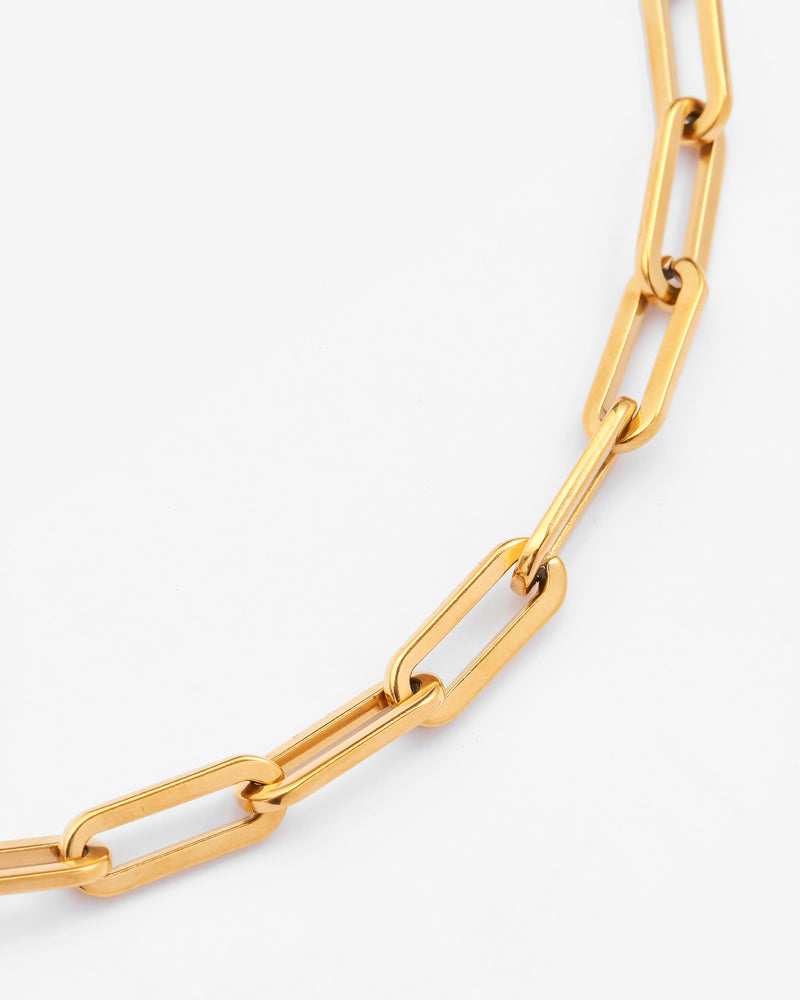 5mm Link Necklace - Gold