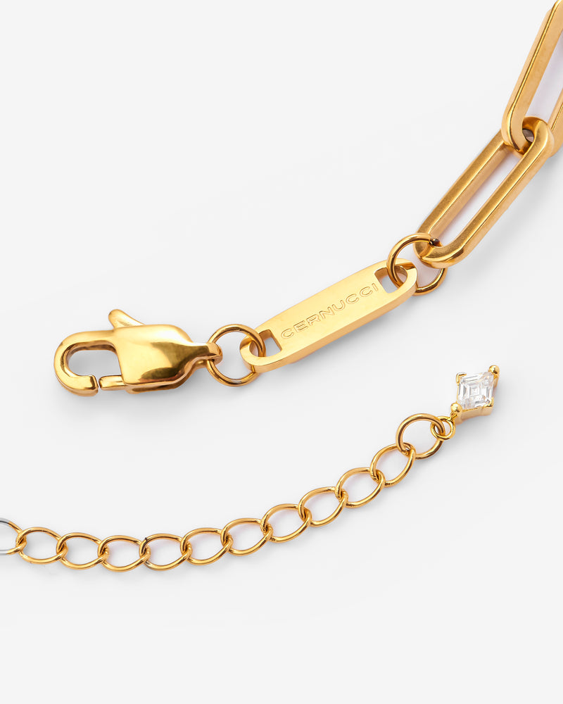 5mm Link Necklace - Gold