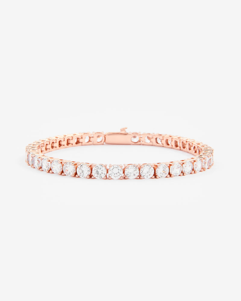 5mm Tennis Bracelet Rose Gold Cernucci