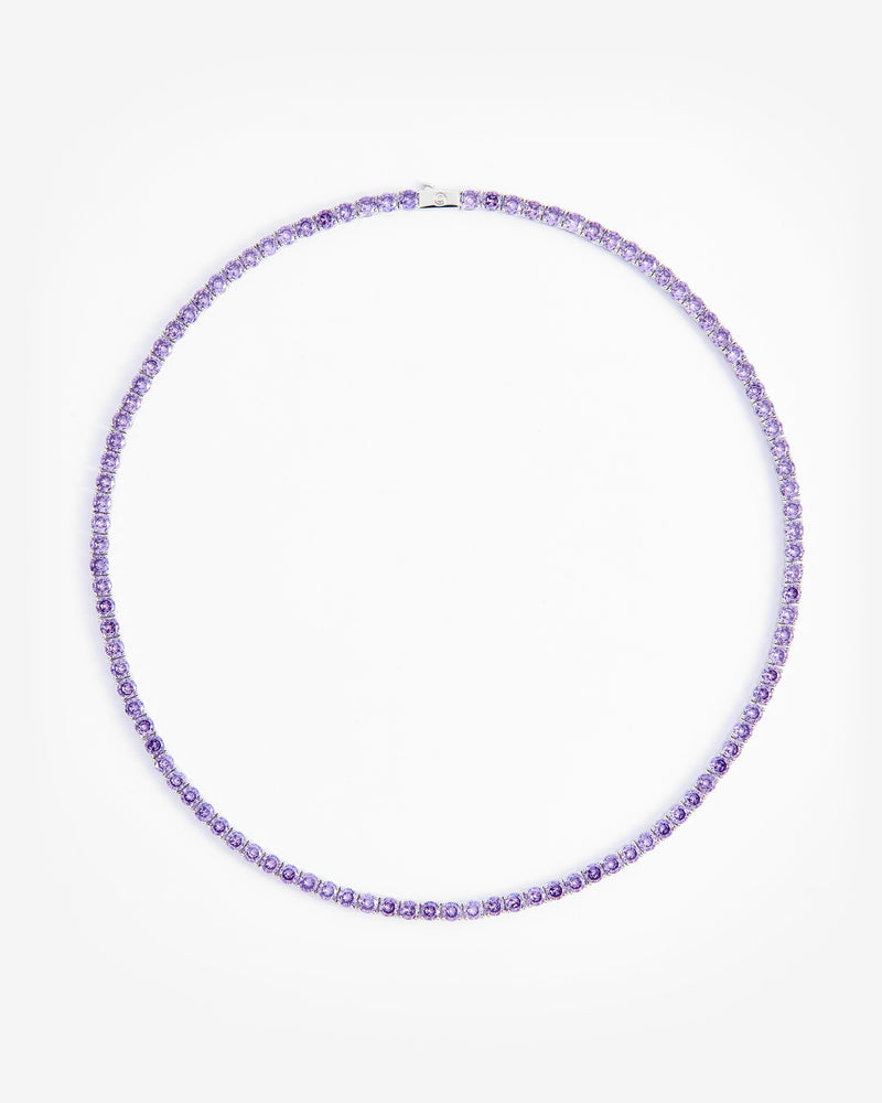 5mm Tennis Chain - Purple