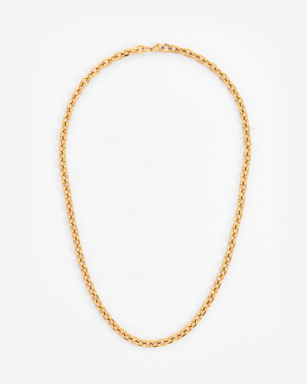 6mm Hermes Link Chain - Gold