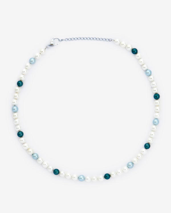 6mm Pearl Necklace - Blue Alternate