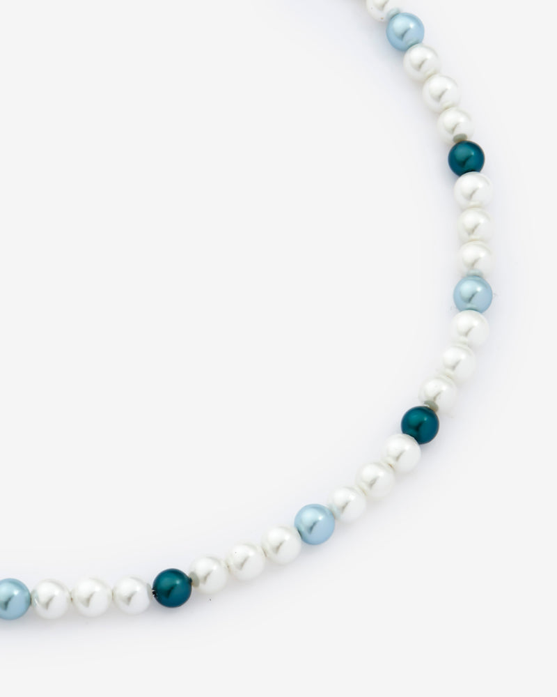 6mm Pearl Necklace - Blue Alternate