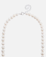 6mm Pearl Multi Cross Necklace