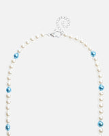 6mm Pearl Necklace - Baby Blue Alternate