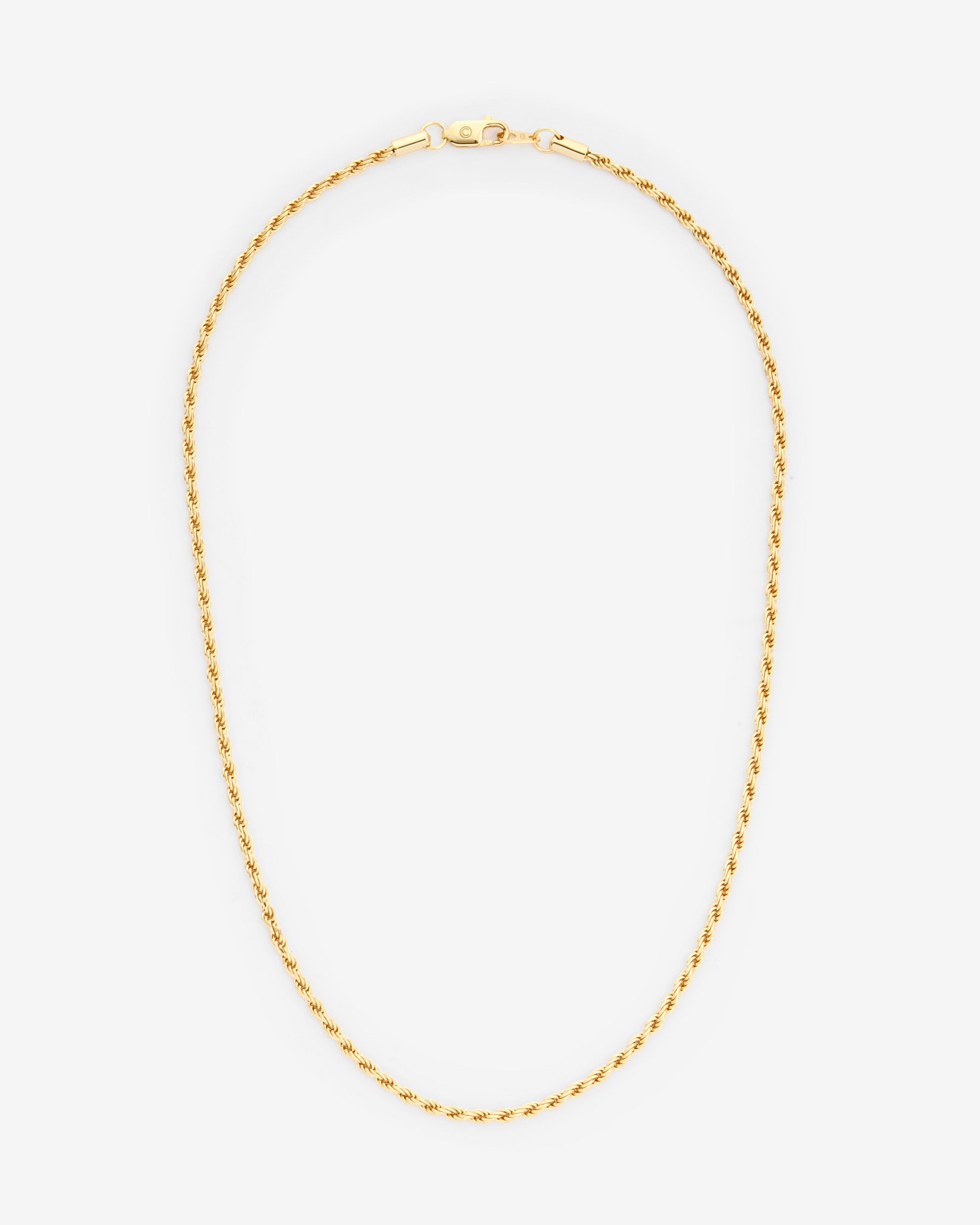 925 3mm Seilkette - Gold