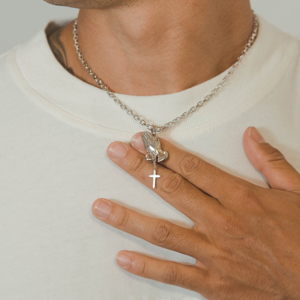 Pray Without Ceasing Necklace | Catholic Necklace – Saint and Stone