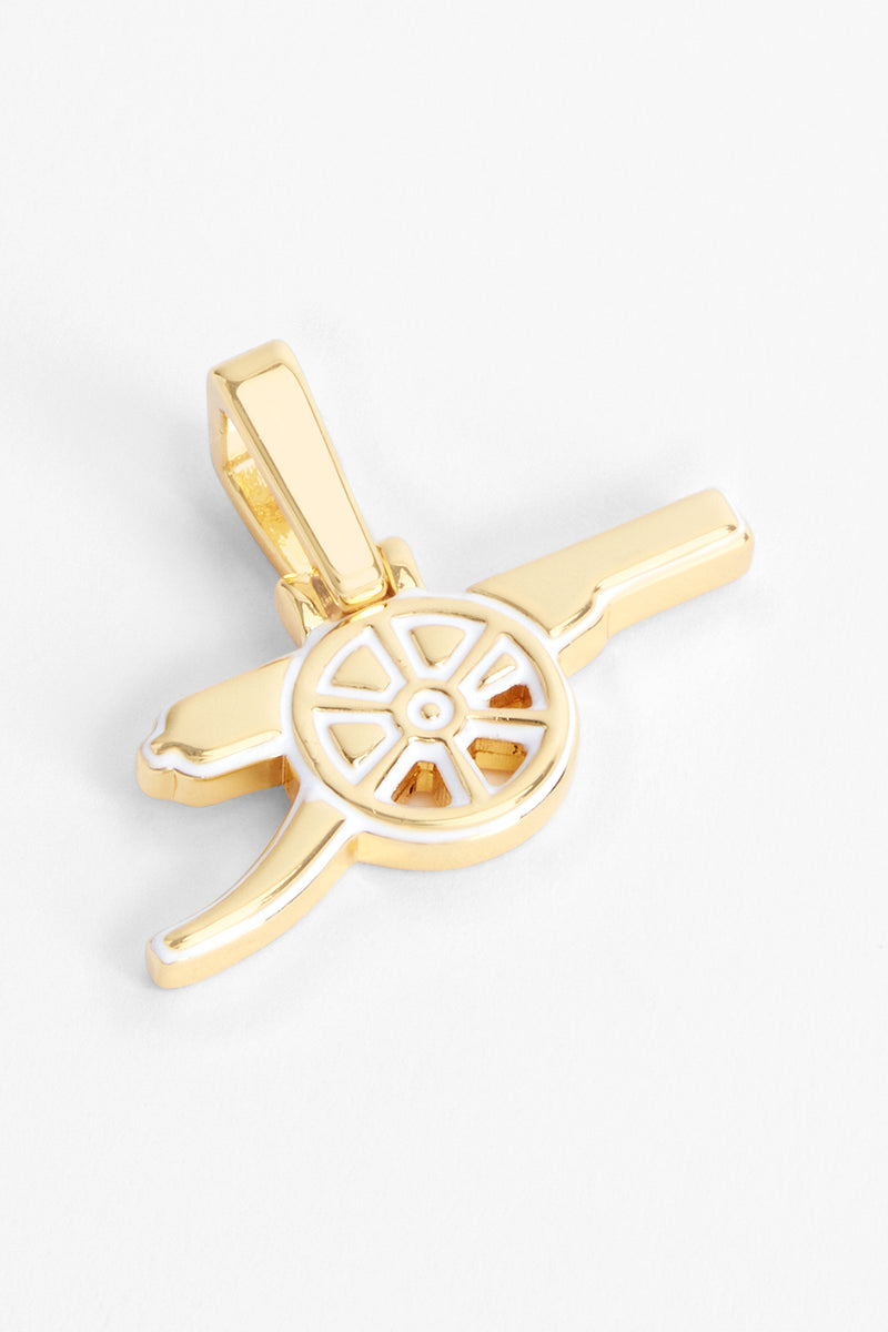Official Arsenal Cannon Pendant - Gold