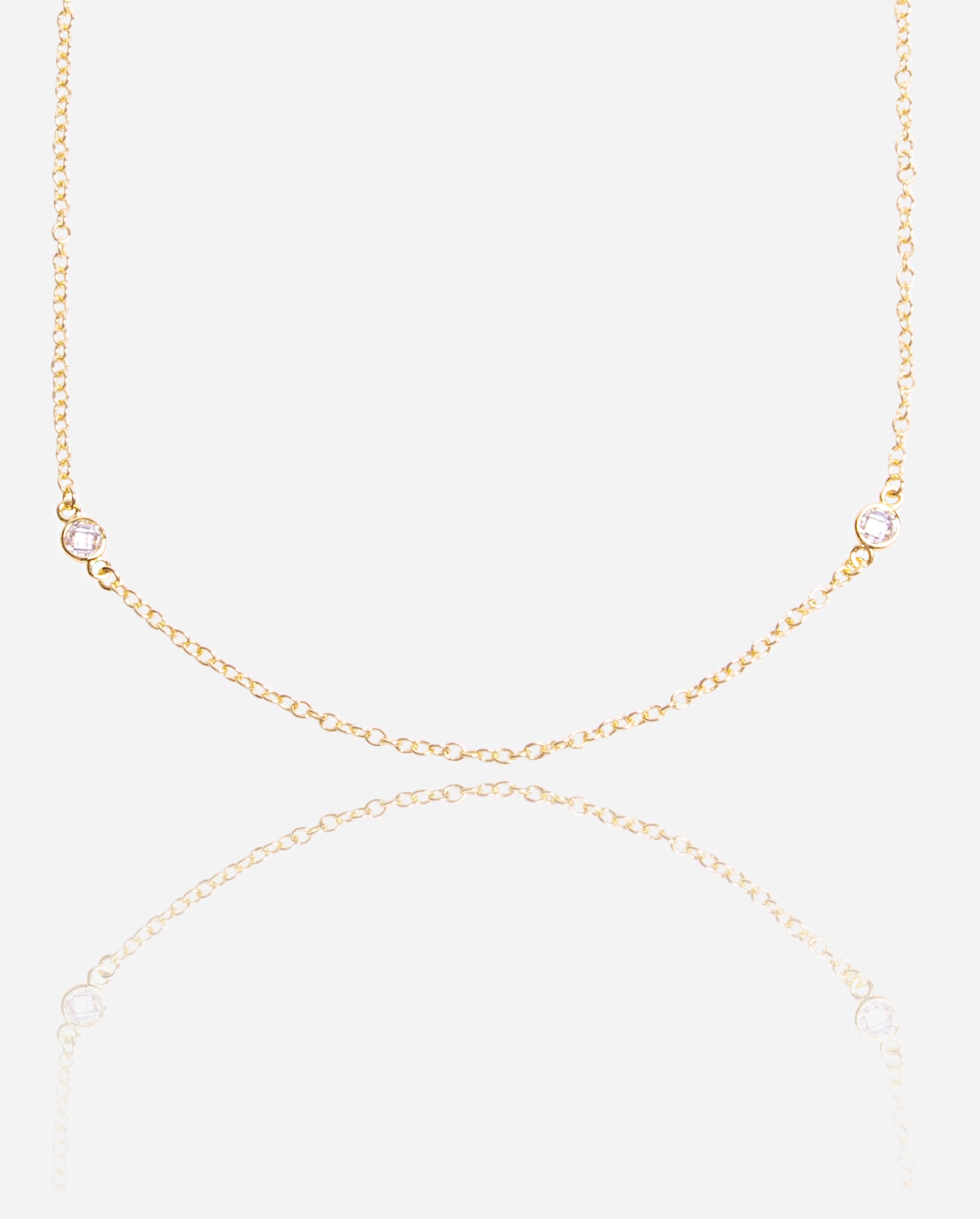 Gemstone Belly Chain Gold Cernucci