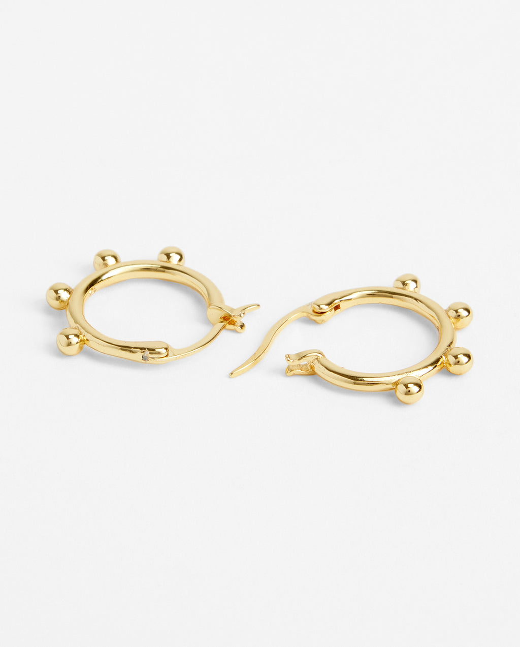 Bobble Hoop Earrings