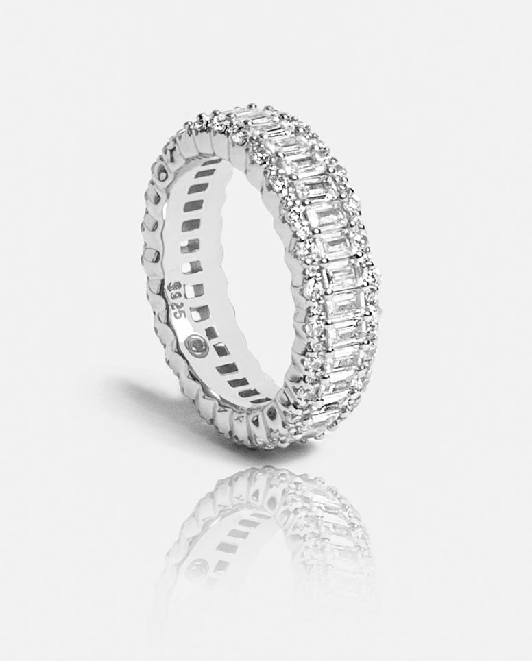 Baguette Band Ring 6mm