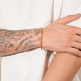 4 mm Hermes-Armband – Gold