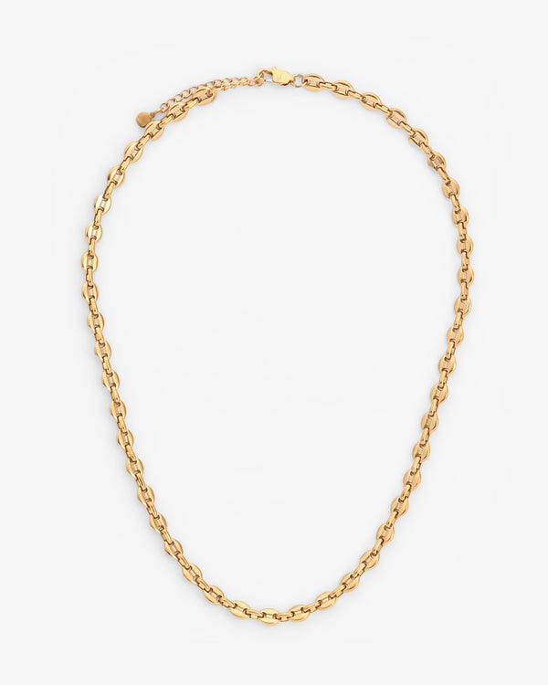 Clasp Detail Necklace - Gold