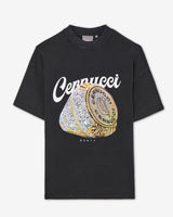 Cernucci Championship Ring T-Shirt - Charcoal