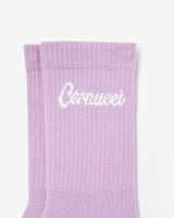 Cernucci Logo Socks - Lavender