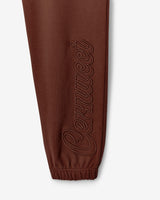 Cernucci Embroidered Jogger - Chocolate