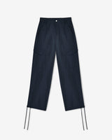 Gewebte Cargohose - Schwarz 