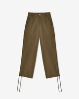 Gewebte Cargohose - Khaki 