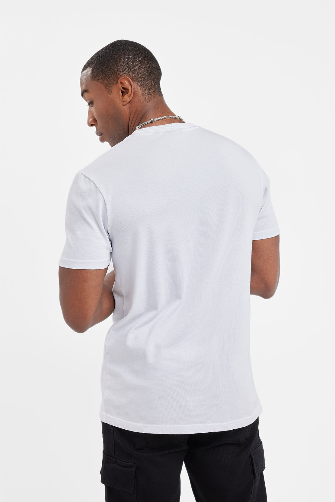 Slim Fit C T-Shirt - Weiß