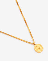 Disc Necklace - Gold