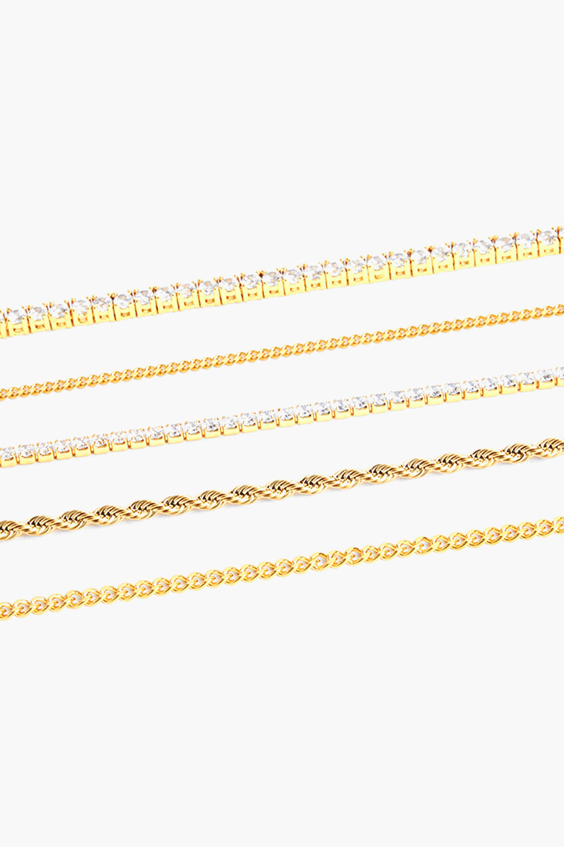 Schlichter Kreuzanhänger - Gold