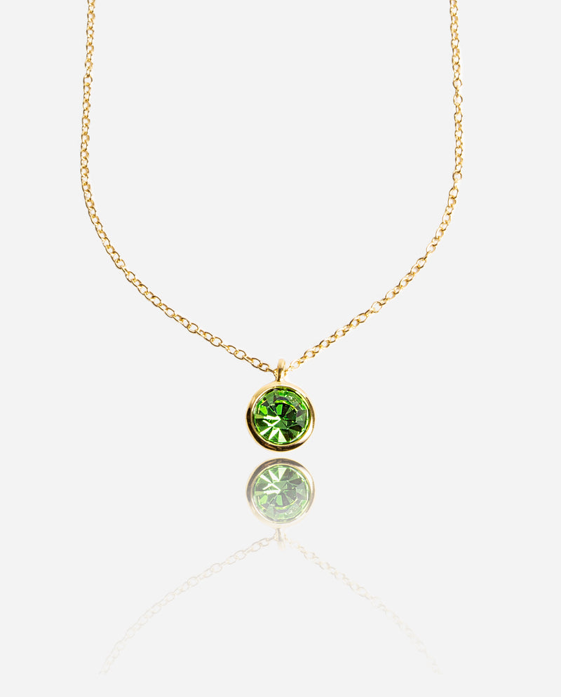 Gemstone Necklace - Peridot
