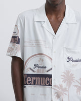 Cernucci Printed Shirt - Ecru