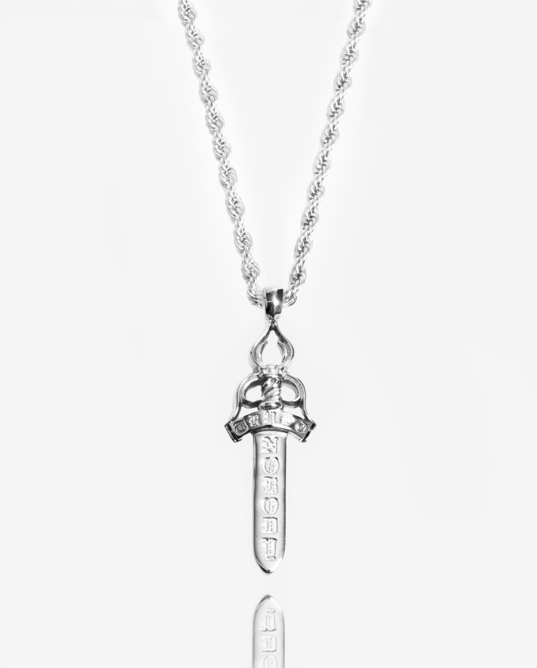 Trust Nobody Dagger Pendant