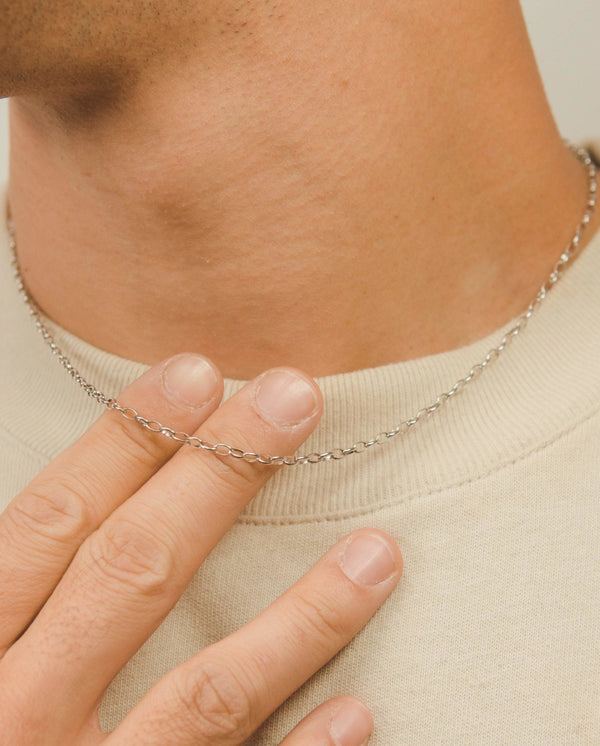 3 mm Rolo-Gliederkette