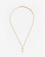 Moon Necklace - Gold