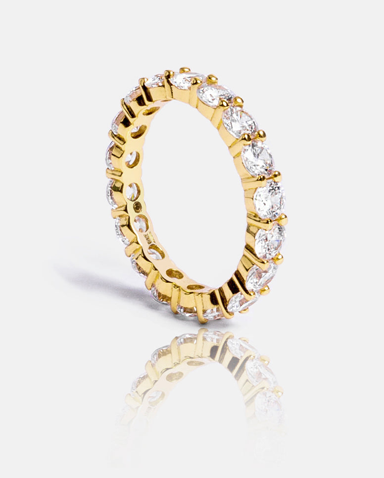 Single Row Iced Ring 5mm