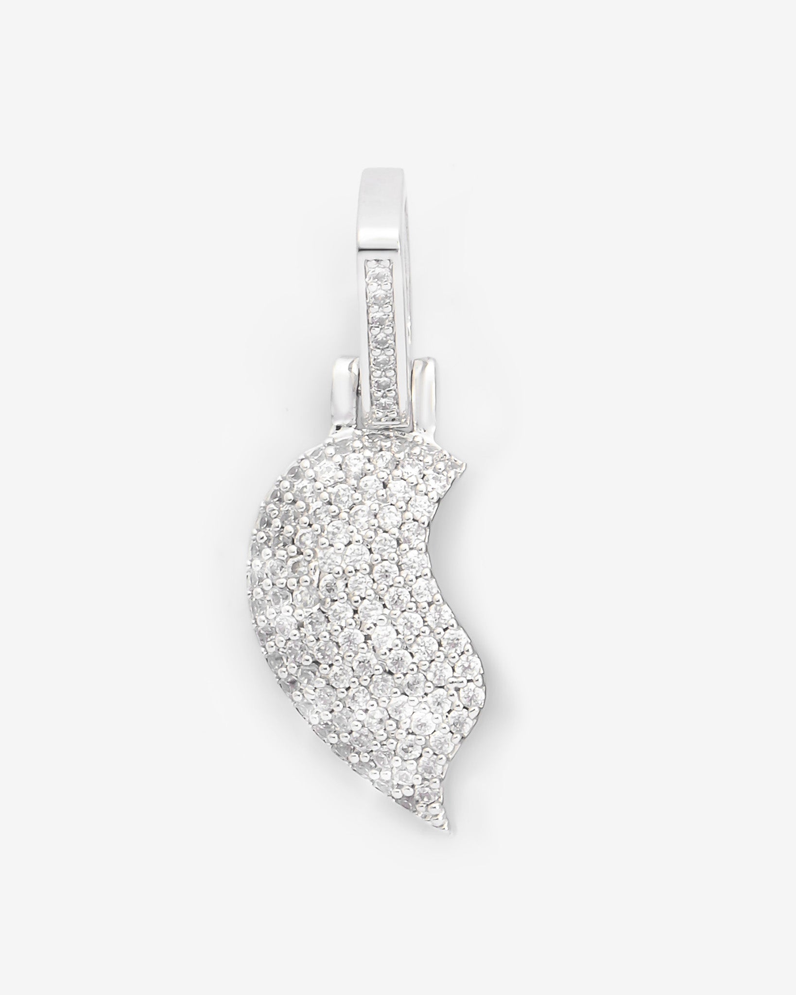 Eisiger Halbherz-Anhänger